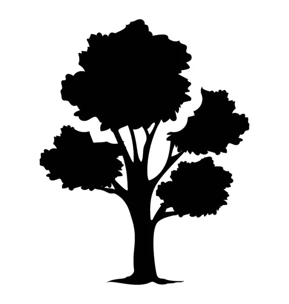 Kastanienbaum Herbst Symbolbild — Stockvektor