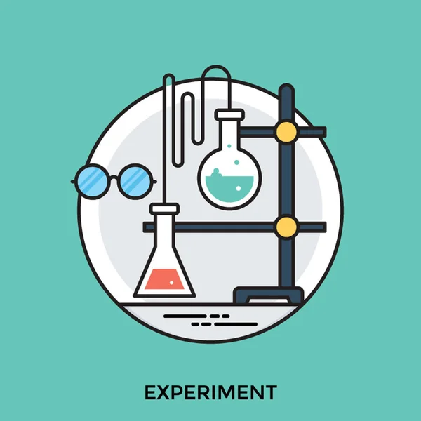 Cónico Volumétrico Lleno Químicos Soporte Frasco Vector Icono Química — Archivo Imágenes Vectoriales