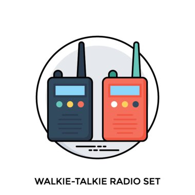 İletişim, İnterkom simgesi için telsiz telefon