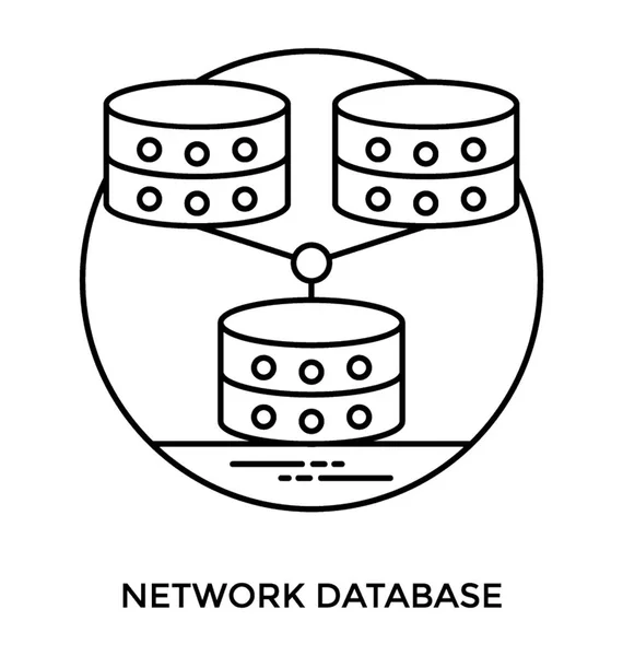 Dispositivos Armazenamento Dados Que Fazem Hierarquia Simbolizando Banco Dados Rede — Vetor de Stock