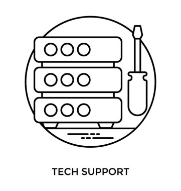 Tornavidalar, veritabanı desteği için bir simge teklif ile birlikte veri depolama aygıtları 