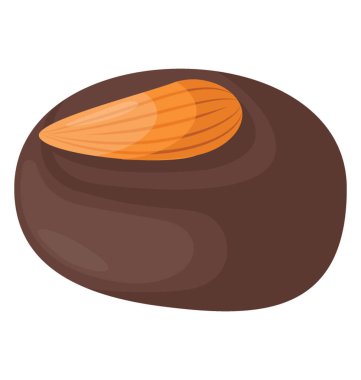 Delicious badem üstte ile sütlü çikolata muhtelif 