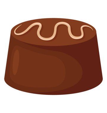 Beyaz çikolata süsleme ile lezzetli çikolata buttercream şeker 