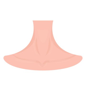 Burada insan bir güzellik ile yaka vitrine yaka kemik simgesi bones