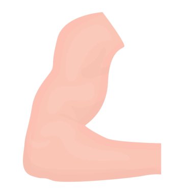 Pazı simgesini işaret bir dirsek 