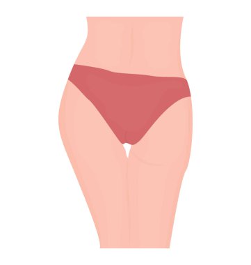 İyi anladım kadın alt beden ifade eden bir simge