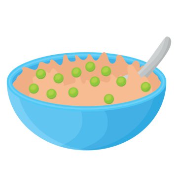 Bir kase kaşık ile fasulye çorbası 