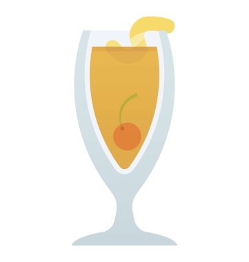 Üstte, limonlu bir yaz içeceği Fransız 75