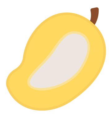 Sulu yaz meyve heykelde mango