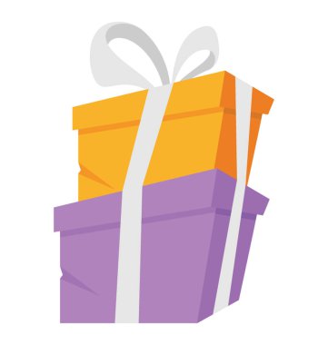 Kaydırılan kutusu hediye ve parti ya da Noel tasarımlar için hediyeler