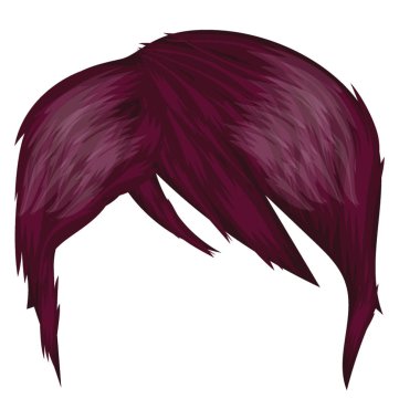 Küçük kısa kıllar pixie cut ifade eden alın saçaklar ile erkekleri