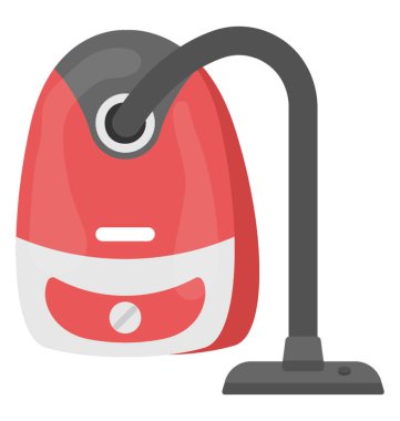 Bir elektrikli süpürge toz ve depolamak için bir tank emmeye boru ile bu elektrikli süpürge simge yoktur 