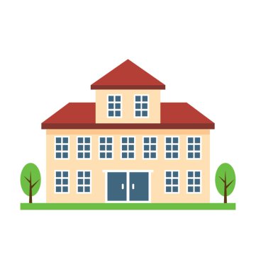 Windows ve açık ağ geçidi, kare ev ev gibi bir kulübe 