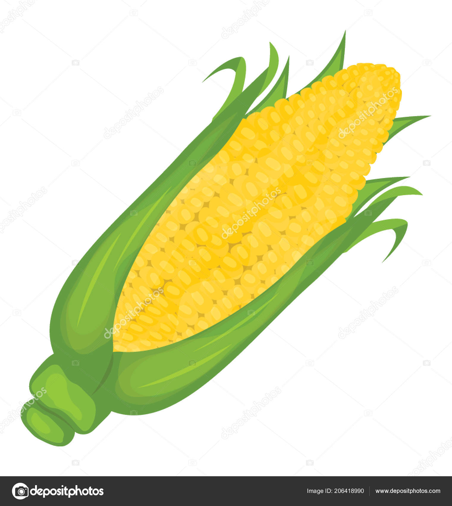 Cartoon Style Icon Corn Cob Presented Here Stock Vector Image by ©vectorsmarket #206418990 Cartoon Style Icon Corn Cob Presented Here Stock Vector Image by ©vectorsmarket #206418990