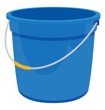 Plastik konteyner kova kavramı sunan çelik işleyicisi ile 