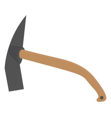 İşaret kafaları bıçak ve ağaç kolu, çekme çekiç simgesi ile bir çekiç