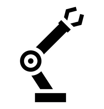 Endüstriyel işlemler için teknolojik otomatik robot kol