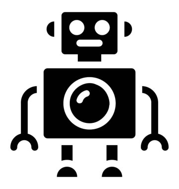 Fütüristik yapay zeka mekanizması robotik teknoloji