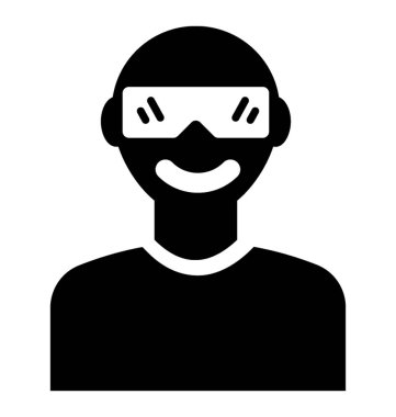 Akıllı gözlük sanal gerçeklik ortamında sembolik