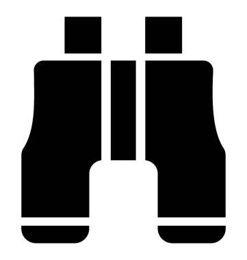 İki yan yana monte edilmiş kapatmak, dürbün uzak nesneleri görmek için gözlük teleskop 