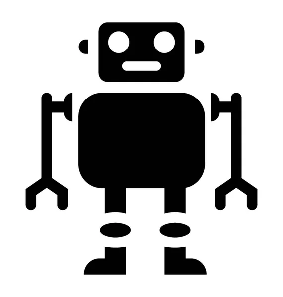 Futuristiska Artificiell Intelligens Mekanism Robotics Teknik — Stock vektor