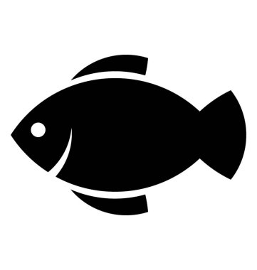 Palet ve balık simgesini ifade eden kuyruk su hayvanla