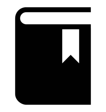 Yer işareti kayışı, kitap simgesi ile birleşmiştir ansiklopedi