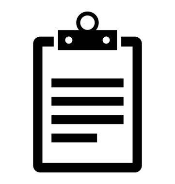 Yazdırılan sayfanın atama tasvir sahip bir pano 