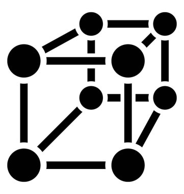 Moleküllerin oluşumu bravais gösterilen bir dizi simge kafesler