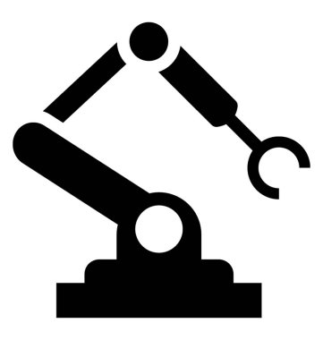 Bir teknolojik otomatik robot kol için sanayi ve üretim süreçleri