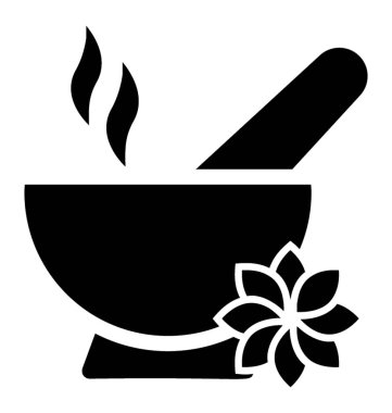 Bitkisel resmeden bir tencerede doğal ürünler detoks ürünler 