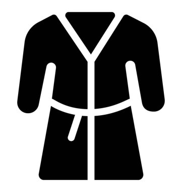 Gevşek bir kıyafeti giysi giymek banyo sonra monte 