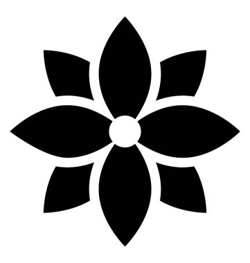 Bir çiçeği içinde grafik Lotus 