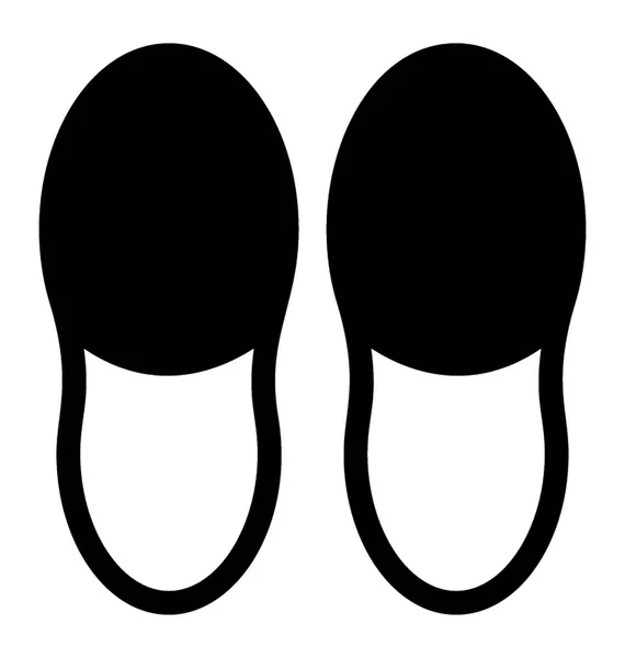Crocs Footwear Icon Referring Home Slipper Icon — Stock Vector