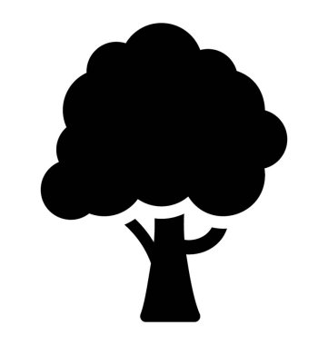 Elma ağacı temsil eden kabuğu ile gür ve geniş bir ağaç 