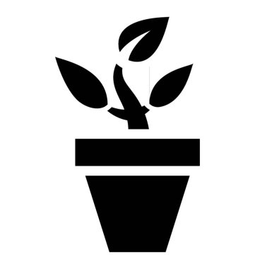 Bir çamur pot pot bitki temsil eden içinde büyüyen bitki sahip 