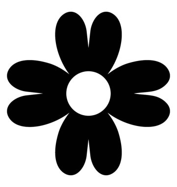 Bir çiçek ile kesilerek yaprakları kalp şeklinde, minnesota wild çiçek 