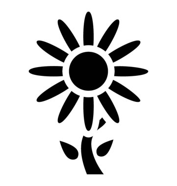 Bir çiçek petal ve güneşe doğru her zaman karşı karşıya sporlar ile ayçiçeği denilen 