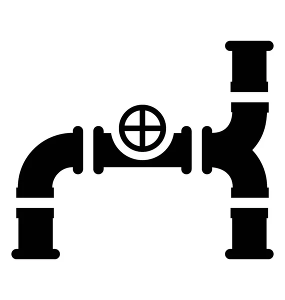 Кульовий Клапан Нержавіючої Сталі Фланець Водопостачання Водяний Клапан Газопроводів — стоковий вектор