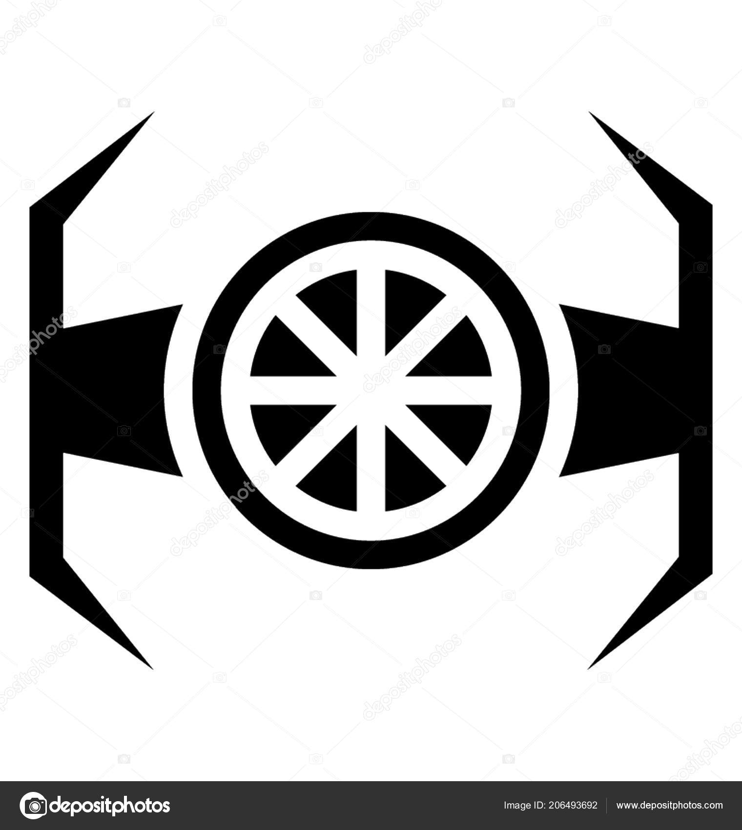 Icon Ship Use Fighting Depicting Tie Fighter Vector Image By C Vectorsmarket Vector Stock Icon Ship Use Fighting Depicting Tie Fighter Vector Image By C Vectorsmarket Vector Stock