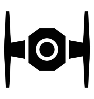 Simge, bir geminin kullanmak heykelde tie fighter mücadelede