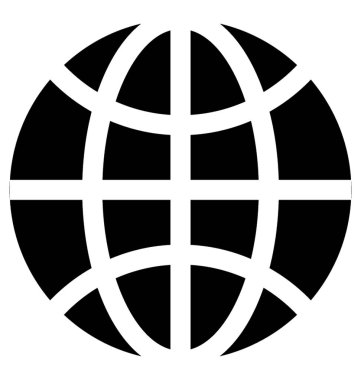 Üç boyutlu sunan dijital dünya kavramı küre