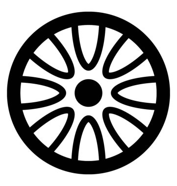 Dekoratif metal disk içinde ifade eden araba jant lastik 