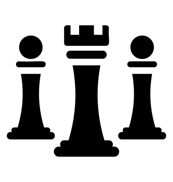 체스를 아이콘 — 스톡 벡터