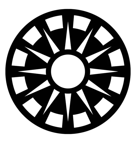 Икона Символа Использования Звездных Войнах Изображением Галактической Республики — стоковый вектор