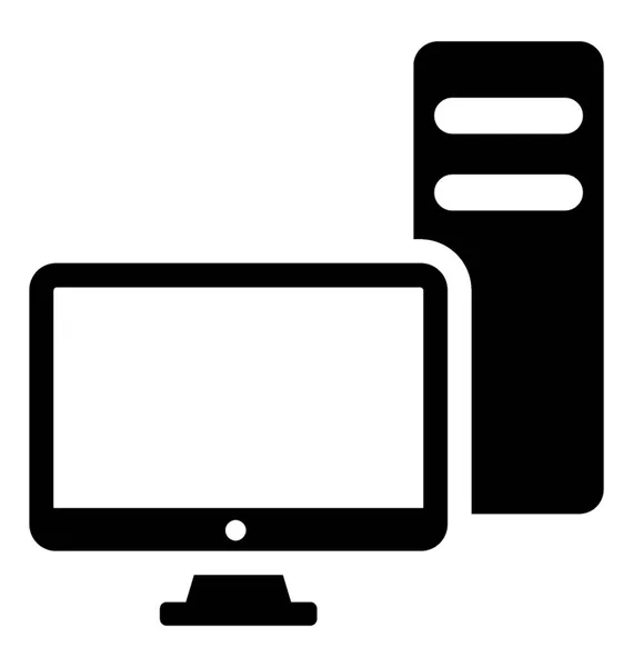 Dispositivos Hardware Cpu Monitor Fazendo Gráfico Computador —  Vetores de Stock