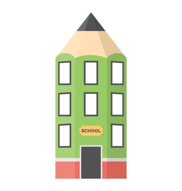 Düz simgesi tasarım evi çizim