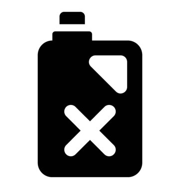 Bir çok zehirli kimyasal bir şişe