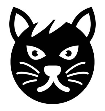 Kızgın kedi net ifadeler veren