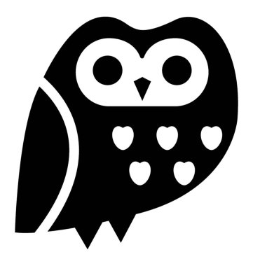 Bir baykuş, bilge bir kuş